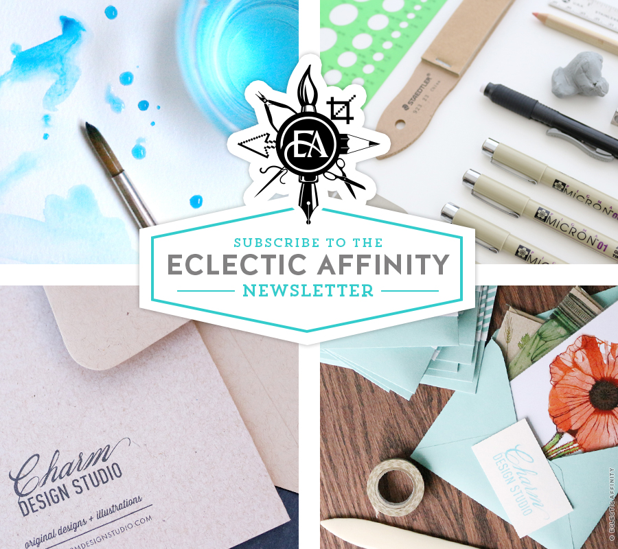 subscribe to the Eclectic Affinity newsletter