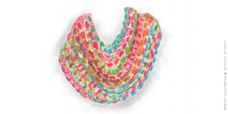 Knit Infinity Scarf